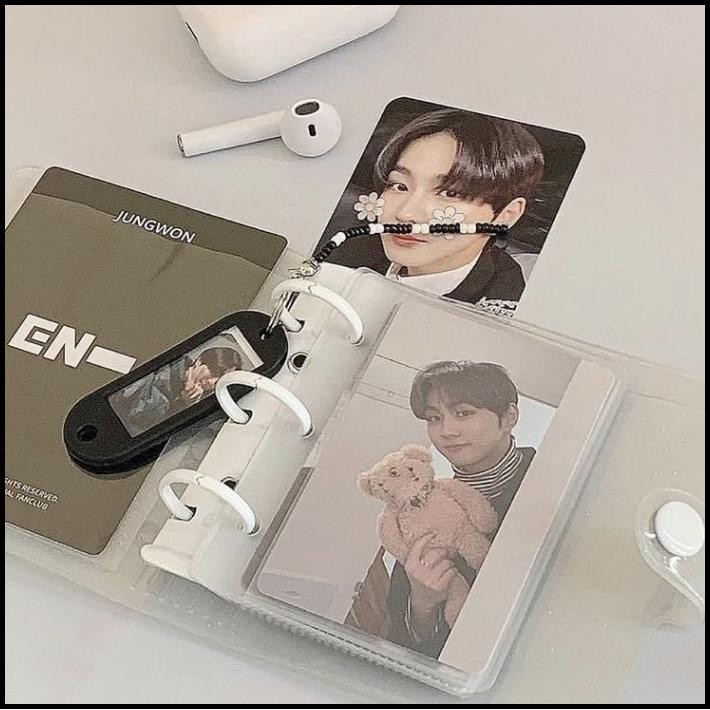 

TERMURAH [READY] 3 RING PVC MINI BINDER / POLCO PHOTOCARD BINDER JOURNALING !!!!!