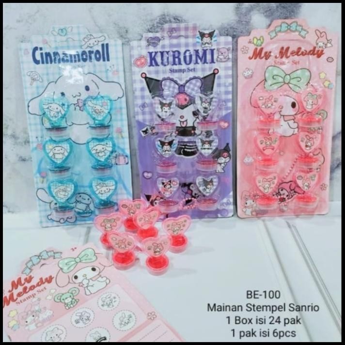 

GRATIS ONGKIR STAMPEL KARAKTER KUROMI MELODY CHINAMOROL SET ISI 6 PC FREE KEY CHAIN !!!!!!!