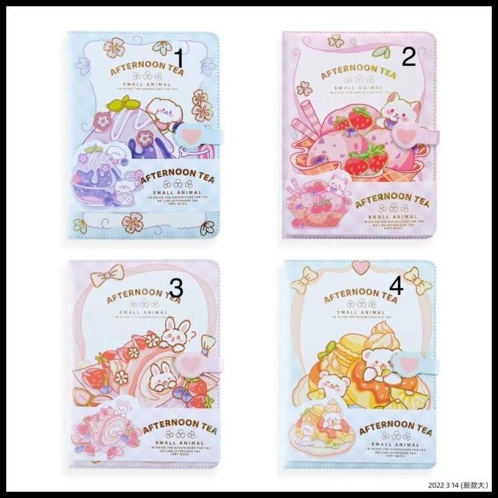 

TERBARU DIARY / NOTEBOOK AFTERNOON TEA / AGENDA LUCU IMPORT