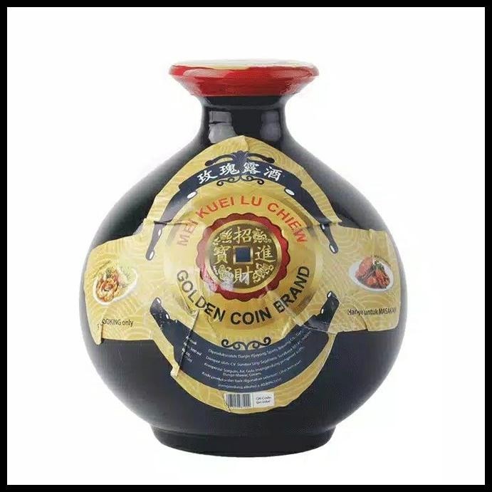 

TERMURAH ARAK MASAK GOLDEN COIN MEI KUEI LU CHIEW 560ML ARAK MASAK AROMA MAWAR !!!