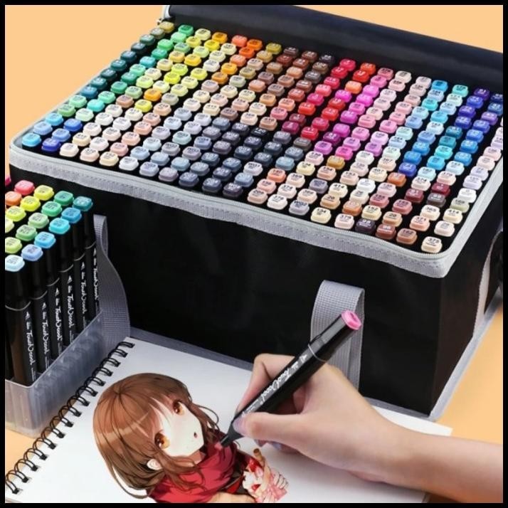 

GRATIS ONGKIR TOUCH FIVE 24 36 48 60 80 168 180 SPIDOL WARNA ART MARKER SKETSA !!!