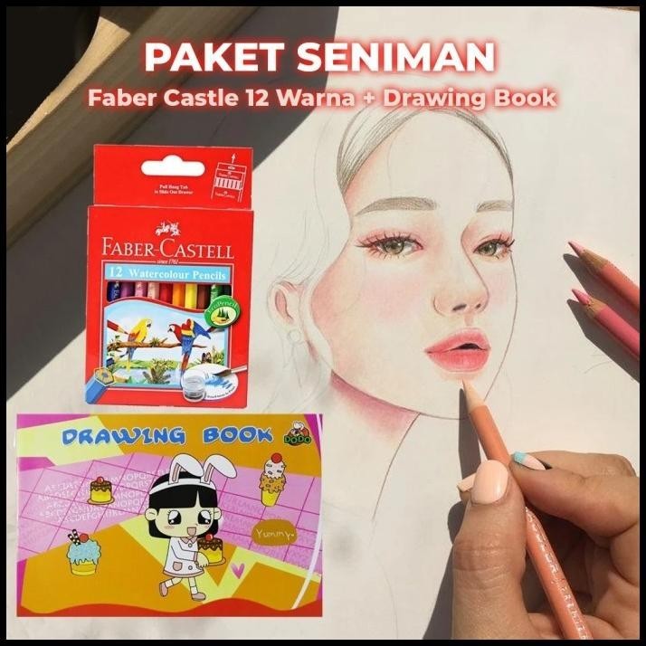 

TERMURAH PENSIL WARNA KAYU 12 WARNA FABER CASTELL PANJANG (OFF-53) !