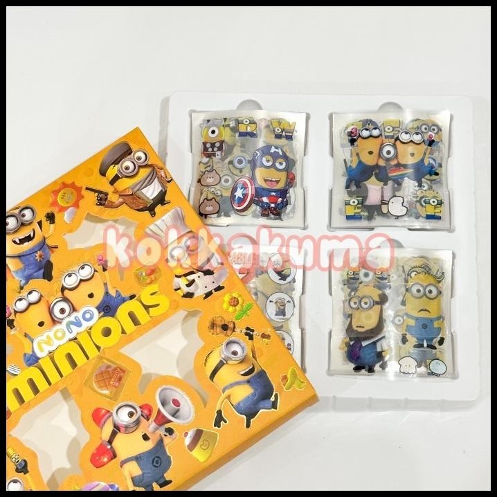 

BEST DEAL ( KKM ) MINIONS AESTHETIC STICKER BOX STIKER ANTI AIR !!!!!