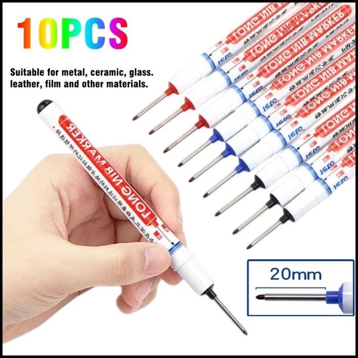 

TERBARU LUBANG DALAM PANJANG NIB PENANDA KEPALA LOGAM MELUBANGI PEN TAHAN AIR !!