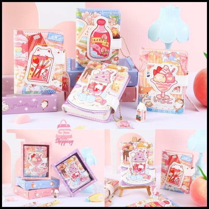 

TERMURAH MINI NOTEBOOK MAGNETIC SWEET TASTY A7 JURNAL AGENDA BUKU TULIS - 6931 !!!!!!!