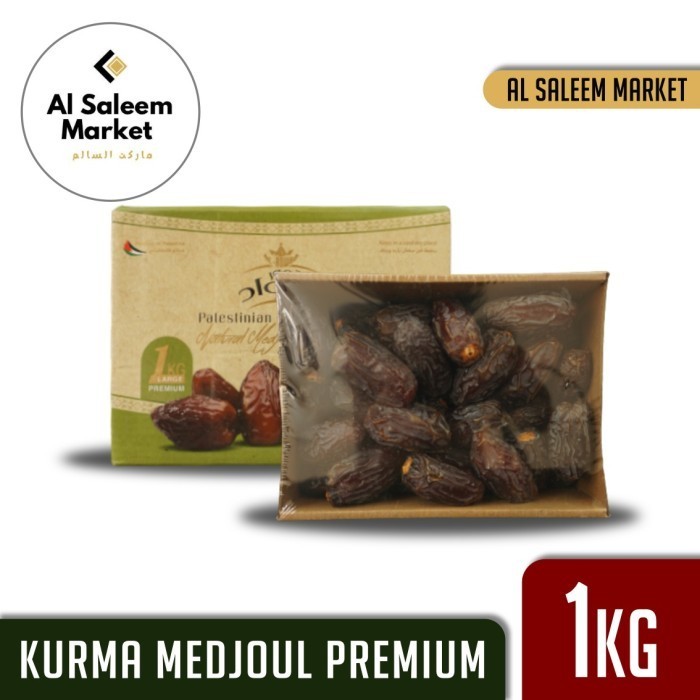 

Kurma Medjoul Dates Large Premium 1 kg Al Rowad Mejool Palestina 1kg