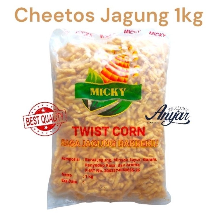 

Cheetos Jagung BBQ/Sapi Panggang 1 KG