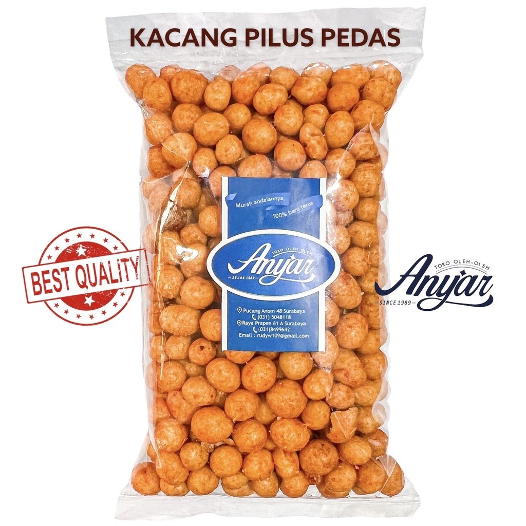 

Kacang Atom Pedas Kroma/ Kacang Pilus Kroma Pedas @250gr