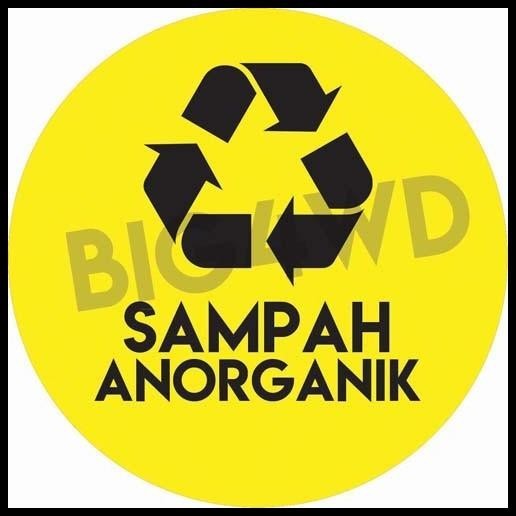 

GRATIS ONGKIR STICKER STIKER SAMPAH ANORGANIK