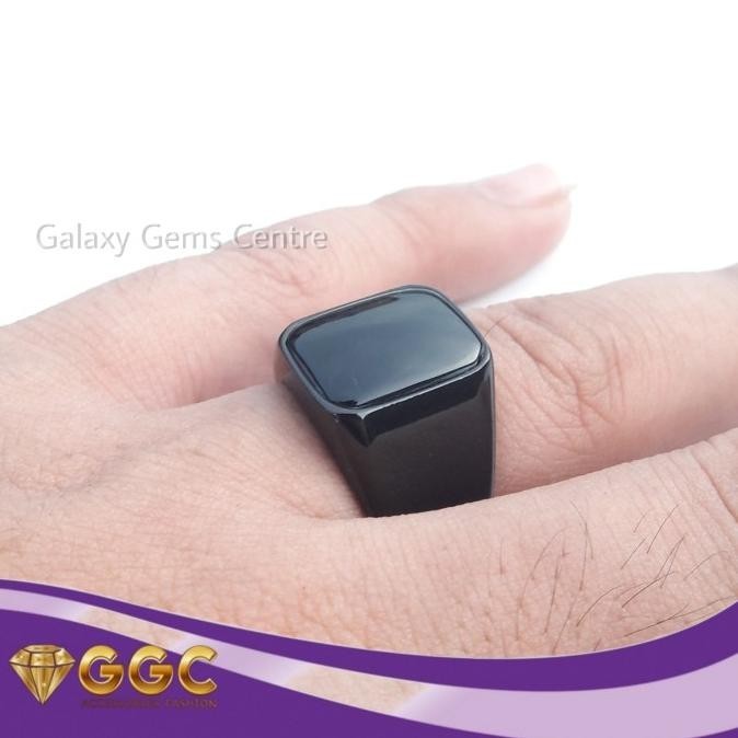 Viral | Cincin Batu Natural Black Jade Original Aceh