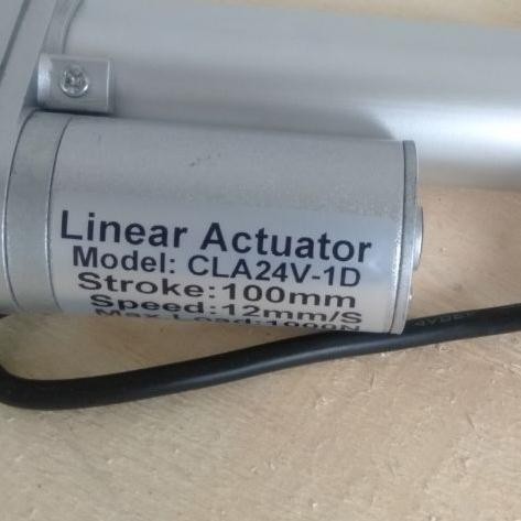 Motor Linear Actuator 100Mm 1000N 100Kg 24Vdc 24V Dc Aktuator