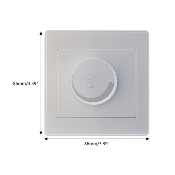 Saklar Dimmer Pengatur Kecepatan Kipas Angin Plafon 220V