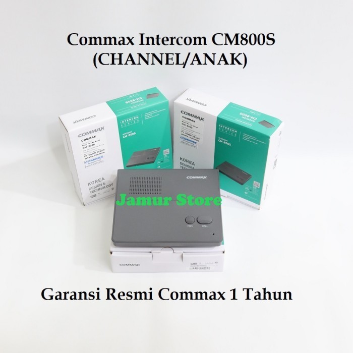 Komponen Telepon Intercom Commax Cm800S Intercom Commax Cm-800S