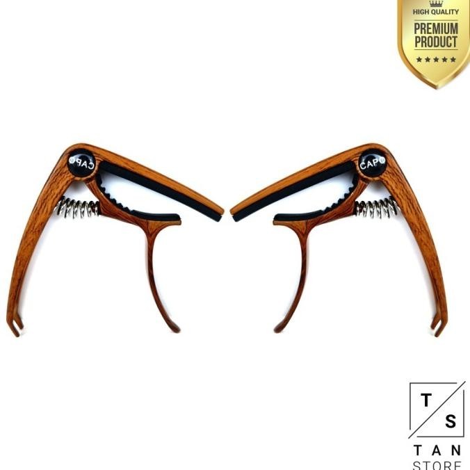 Penjepit Kapo Capo Kayu Gitar Akustik Klasik Elektrik Davianonline