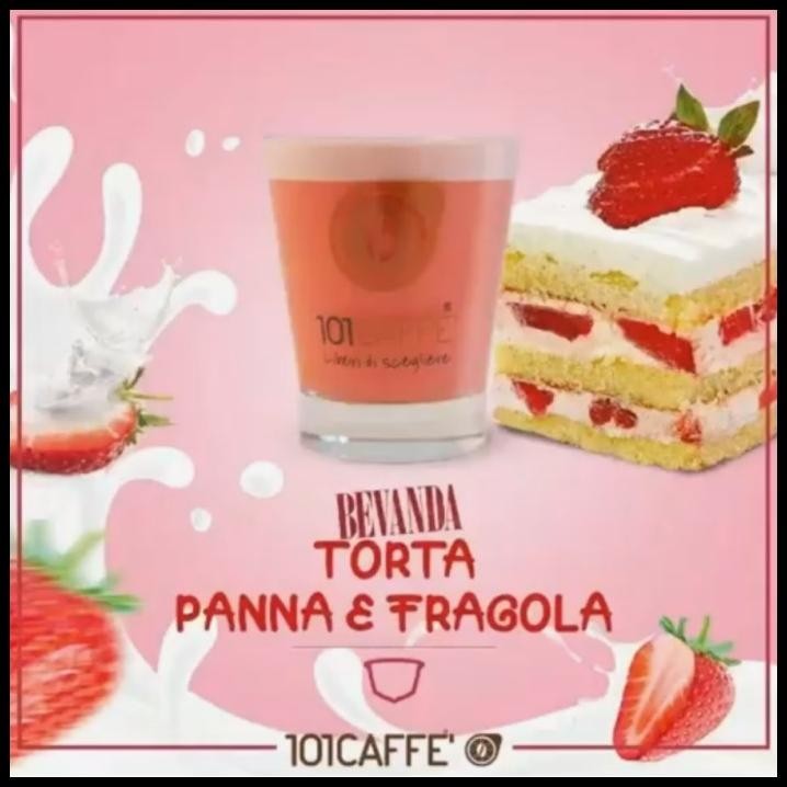 

TERBARU DOLCE GUSTO CAPSULES - STRAWBERRY AND CAKE CREAM (MADE IN ITALY)