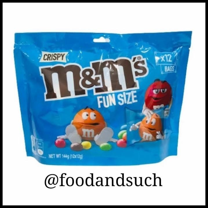 

M&M'S Crispy Fun Size 12 Bags