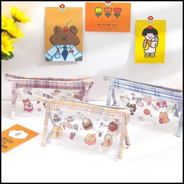 

GRATIS ONGKIR KOTAK PENSIL TRANSPARANT KARAKTER / POUH TRANSPARANT !!!!