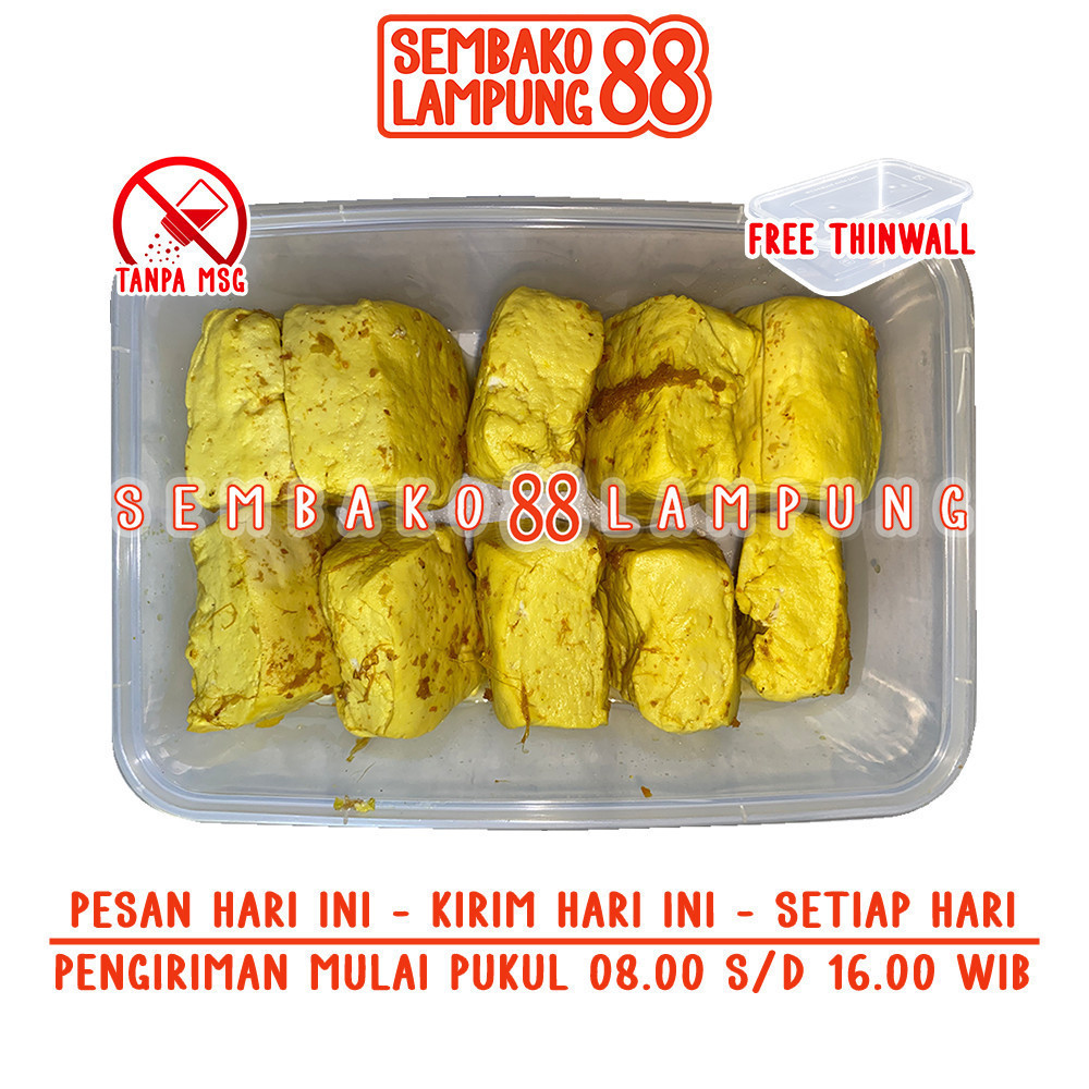 

Ungkep Tahu 10 Pcs | Sembako Lampung 88