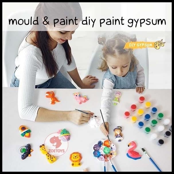 

TERBARU SHUKAKU MOULD & PAINT DIY PAINT GYPSUM | STARTER KIT MELUKIS PATUNG !!!!