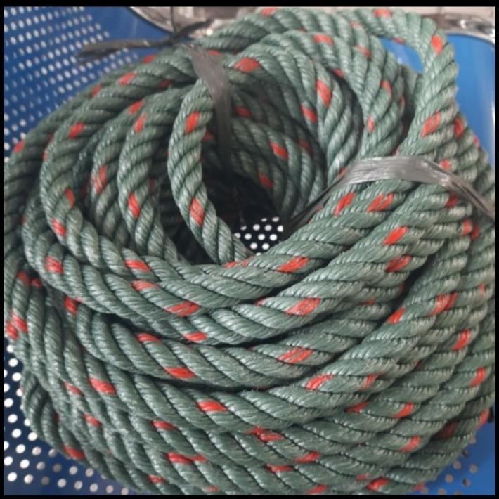 

TERMURAH TALI TAMBANG PLASTIK BESAR PER METER UKURAN 14MM 16MM ANGKUT BARANG !
