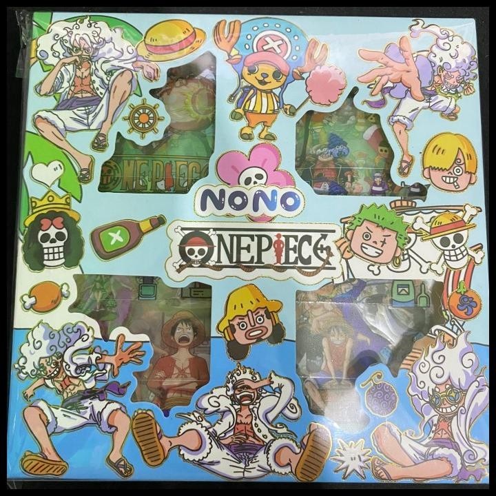 

BEST DEAL ONE PIECE STICKER BIG BOX ISI 100 LEMBAR AESTHETIC WATERPROOF STICKER !!!!!