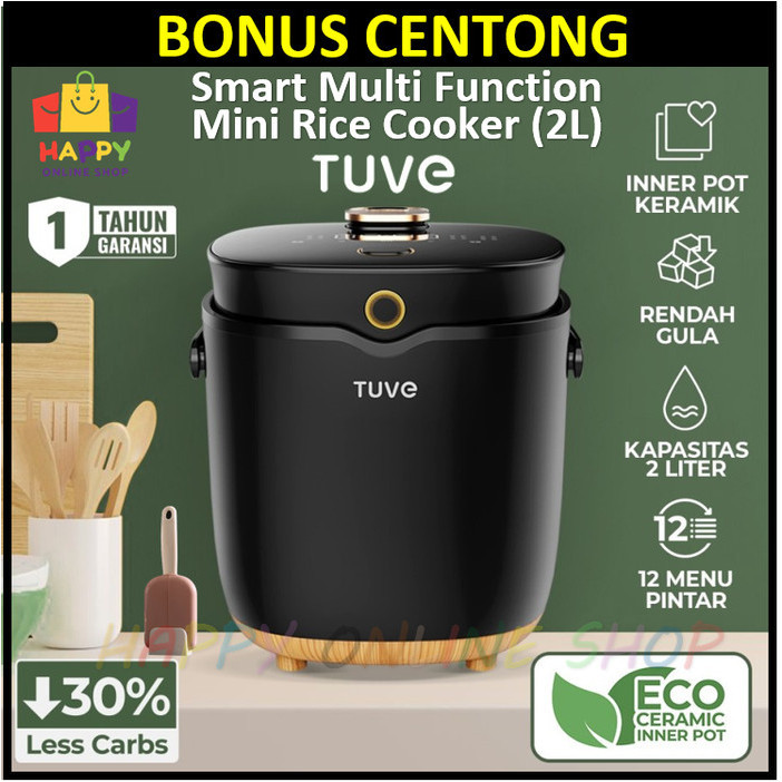 Tuve Rice Cooker Low Carbo Ricecooker Low Carb Rendah Gula Karbo