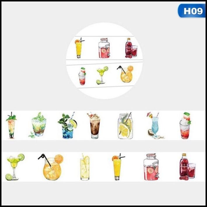 

TERBARU WASHI MASKING TAPE U DEKORASI, ART N CRAFT, SCRAPBOOK, DIARY ALBUM !!!!!