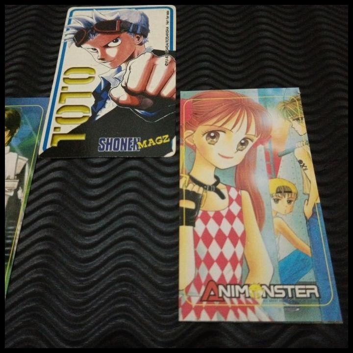 

DISKON SELIPAN / PEMBATAS BUKU HADIAH DARI ANIMONSTER & SHONEN MAGZ (DAPAT 3 BUAH) !!!!