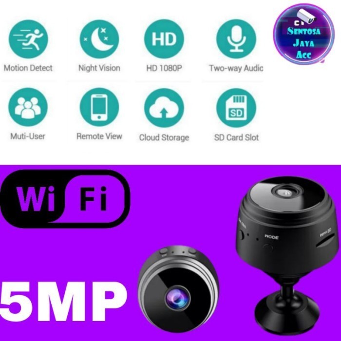 Kamera Pengintai Mini Wifi Kamera Pengintai A9 Camera Spy Mini Wifi
