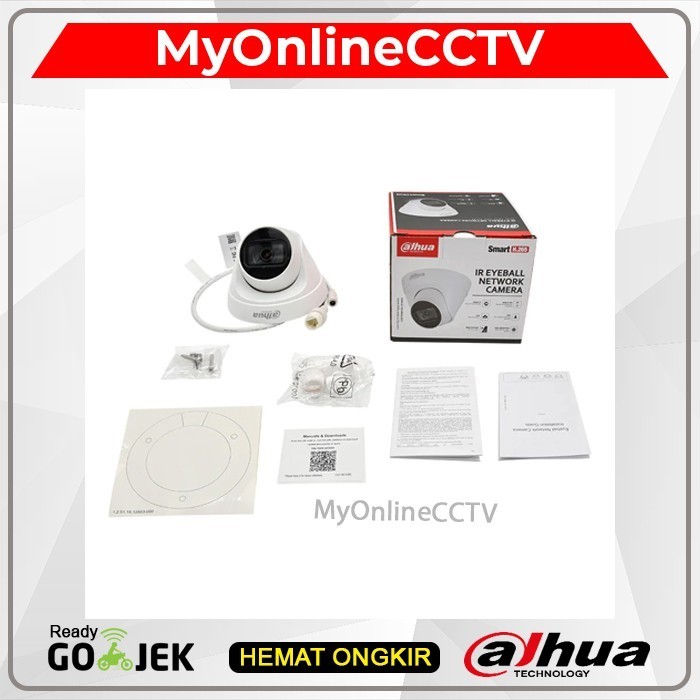 Ipc-Hdw1239T1-A-Led Dahua Ip Camera Audio Cctv Indoor 2Mp Full Color