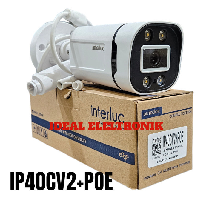 Cctv Camera Edge Ip Outdoor 3 Mp 307-Ip30X+Poe