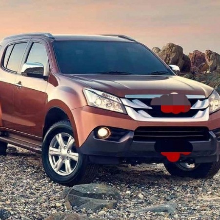 Cover Tangki Isuzu Mux Bahan Abs Black Fitt