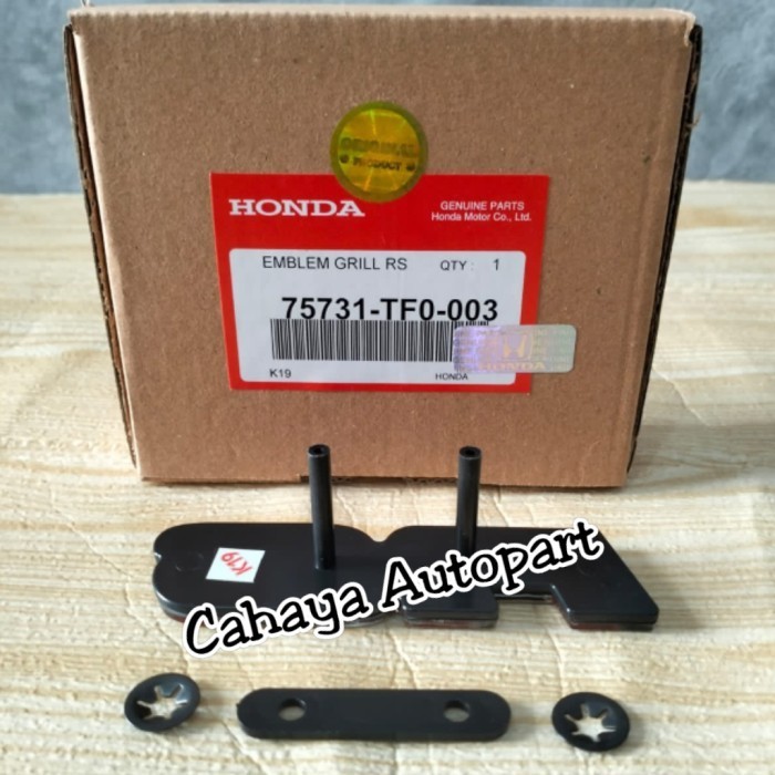 Emblem / Logo Rs Grill Depan Honda Jazz Rs / New Brio