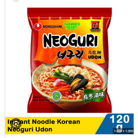 

Mie Nongshim Neoguri Udon Original