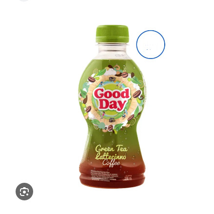 

Good Day Grean Tea Lattecino Coffe Botol Original