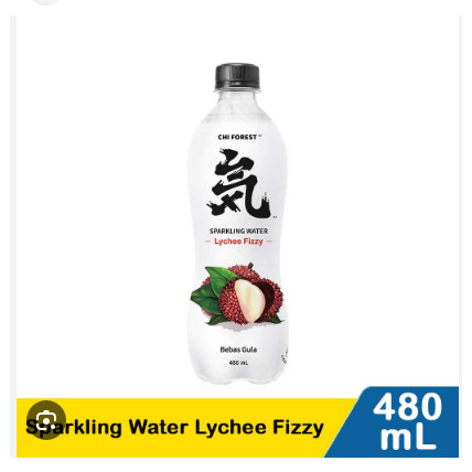

Chi Forest Sparkling Water Lychee Air Soda Original