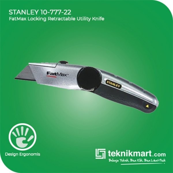 

Stanley Fatmax Locking Retractable Utility Knife / Pisau Cutter Lipat 10Inch 10-777-22