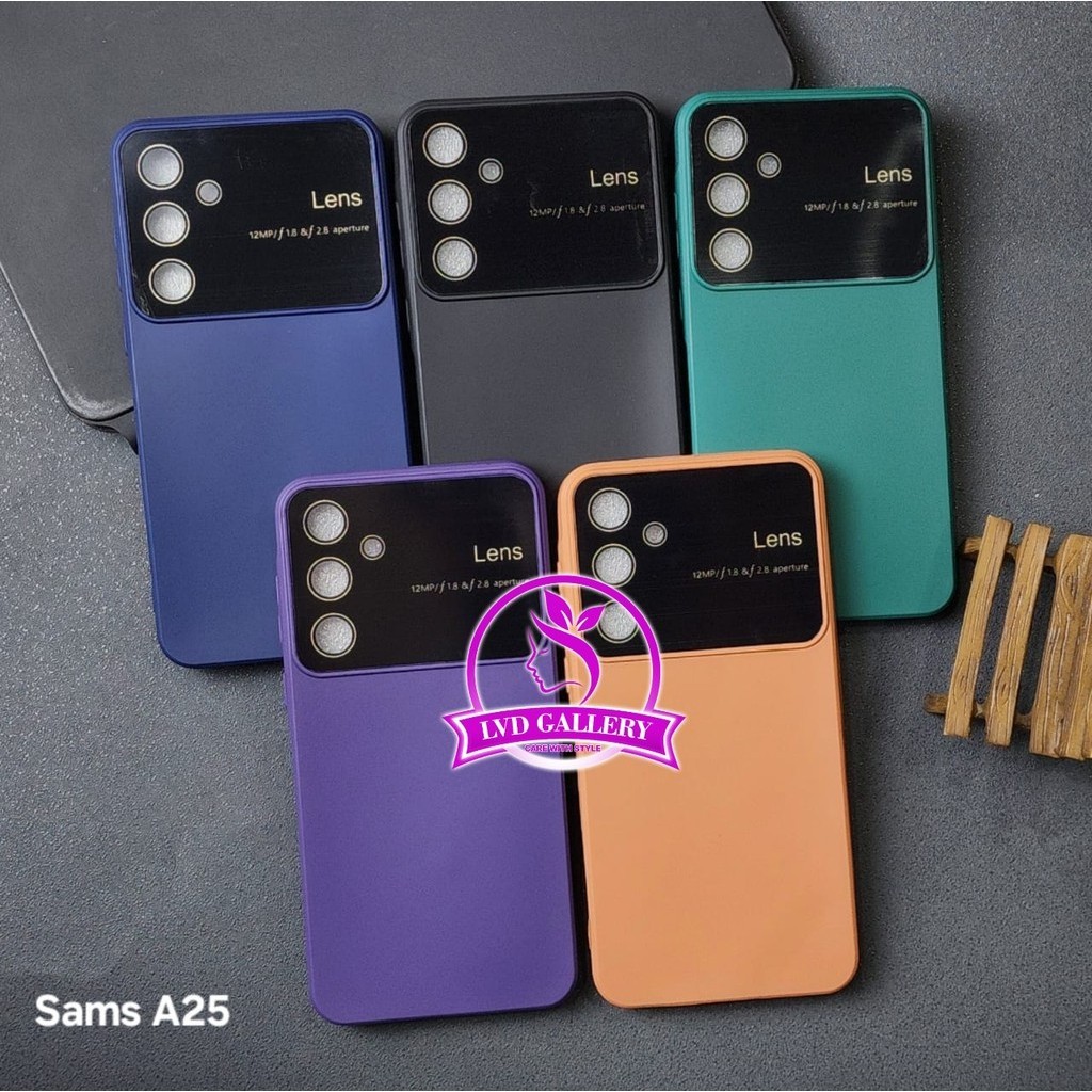 Samsung A25 Samsung A35 Samsung A55 SoftCase Macaron Big Lens Case Samsung A25 Samsung A35 Samsung A55