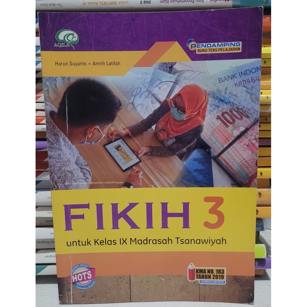 BUKU BEKAS FIKIH KELAS 3 MTS AQILA