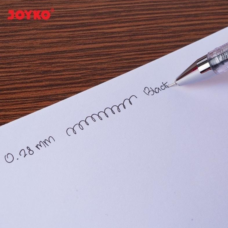 

fb-4 (1pack)Pulpen/Gel Pen Hi-Tech Pulpen Joyko GP-266 iTech 2 0.28 mm Original