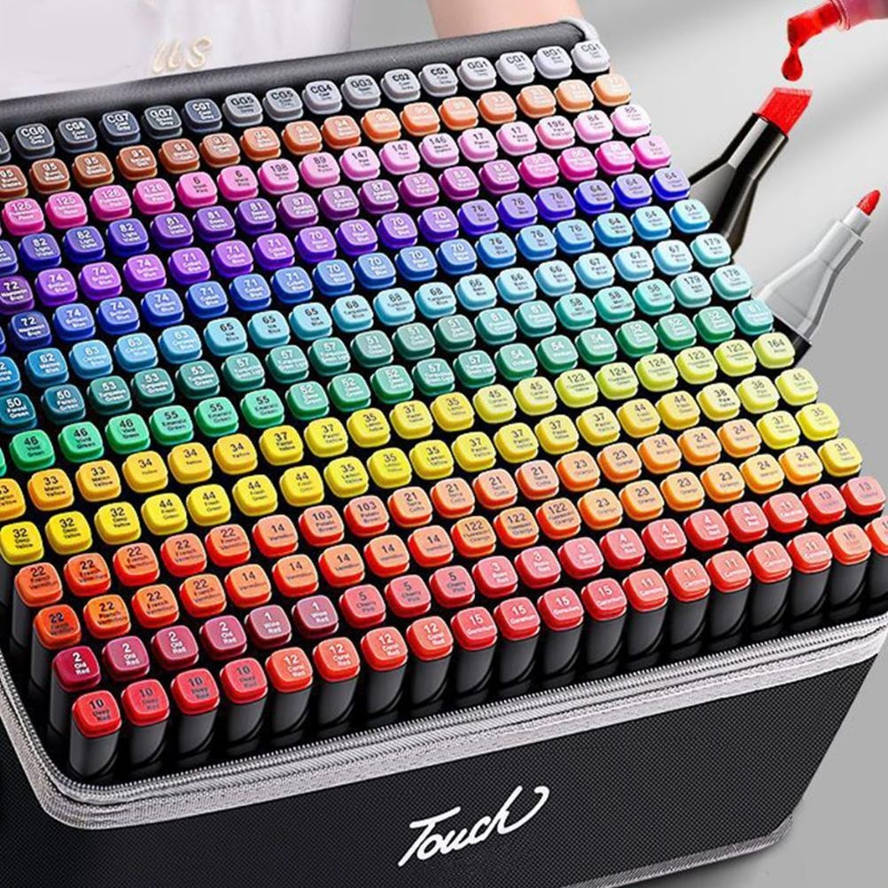 

jg-56 RUNDY NEW Touch60/80 Warna Sketsa Spidol Umum General Marker Set Animation Markers Pena Berujung Ganda Viral