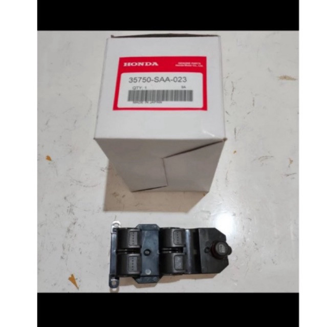 SWITCH POWER WINDOW SAKLAR PINTU KACA PUSAT CRV GEN2 ORIGINAL