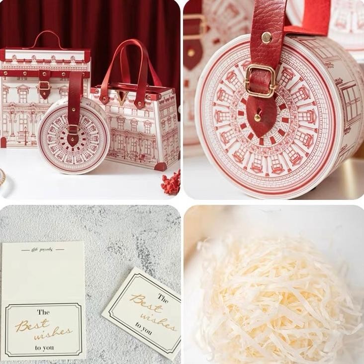 

PROMO Kotak Kemasan Vintage Kado Hadiah Kulit Persegi Hardbox/Box Tebal Mewah n