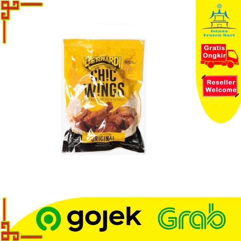 

Spicy Chicken Wings ORI BERNARDI Sayap Ayam Pedas 380 GR