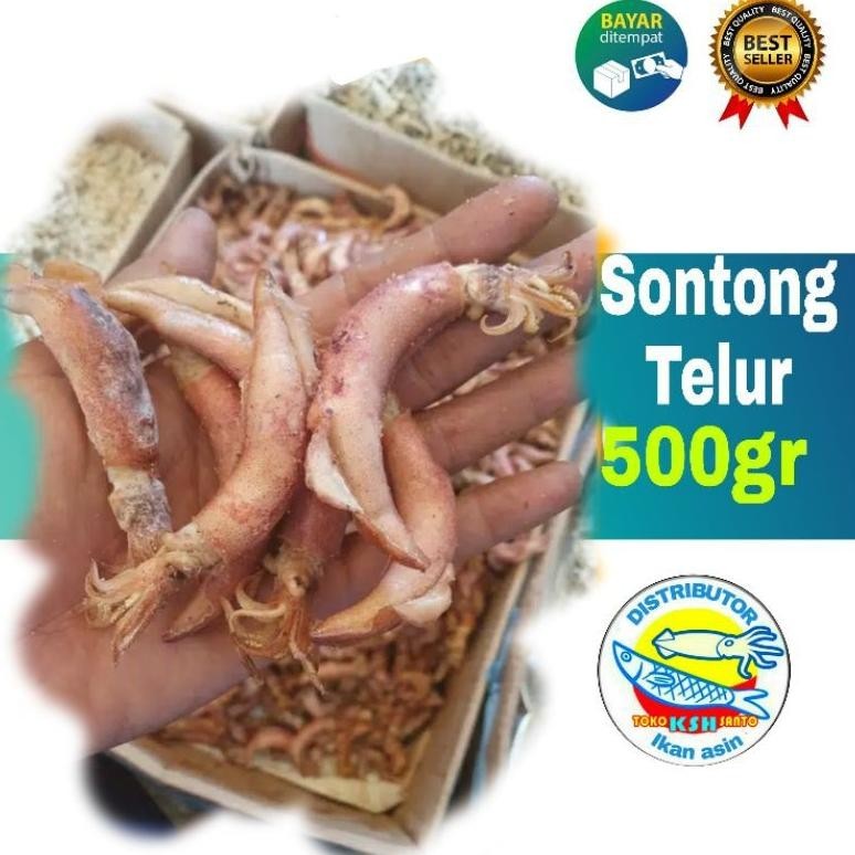 

Ikan asin Sontong telur-500gram