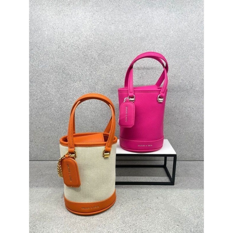 #2-10782042 Avis Cylindrical - Jast[p] CK ORIGINAL COUNTER BUCKET BAG TAS STORE AUTHENTIC ASLI MALL 