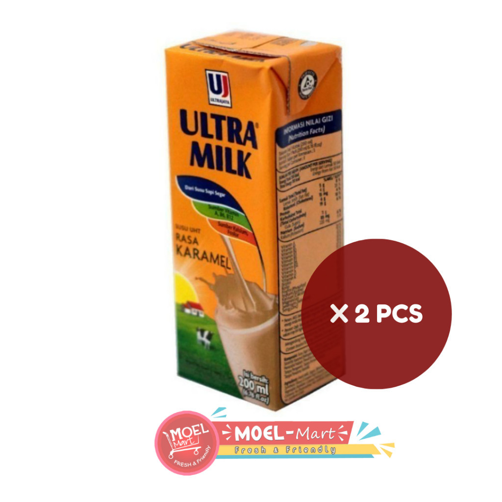 

ULTRAMILK UHT KARAMEL 2 Pcs x 200ML