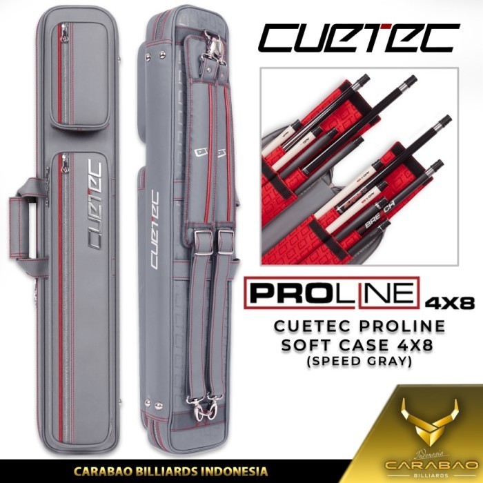 CUETEC PROLINE GREY 4 X 8 SOFT CASE