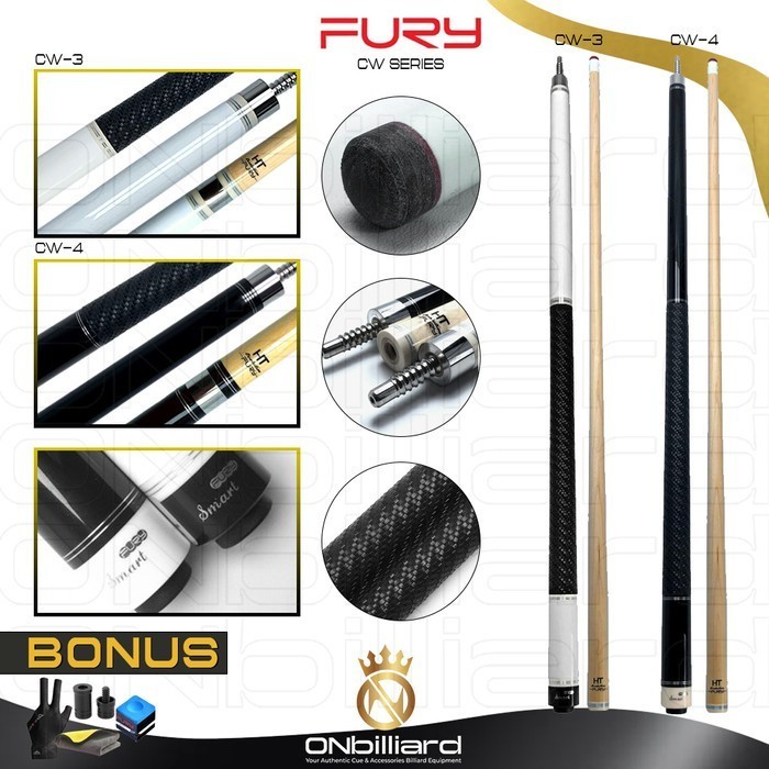 DISKON FURY CW SERIES CW-3 CW-4 CUE STICK STIK PLAY BILLIARD BILIAR