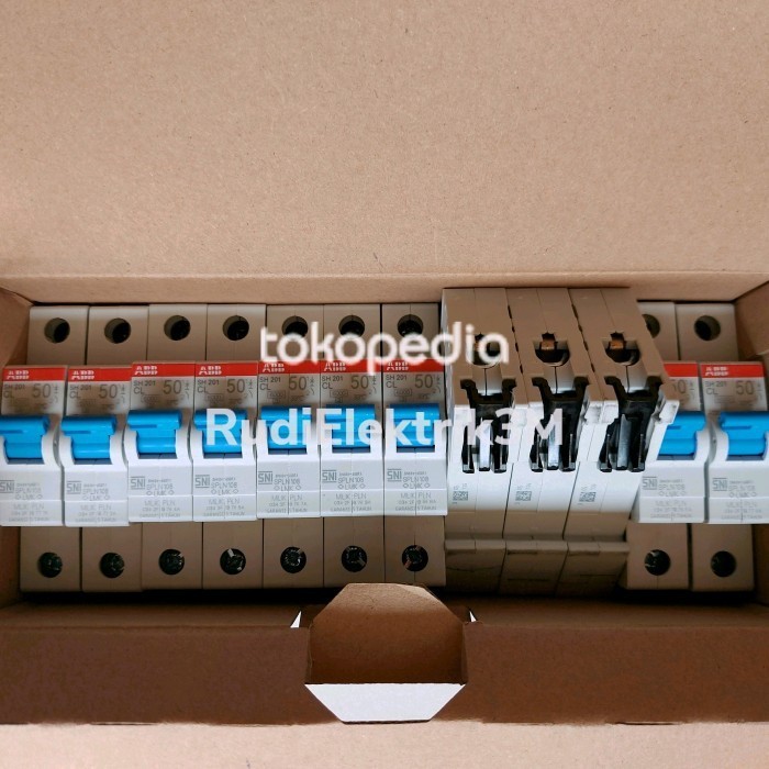 MCB PLN 50A 1 Phase ABB